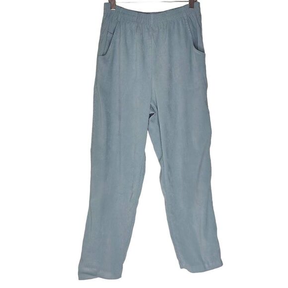 Vintage Monterey by Koret Velvety Blue Slacks - Picture 1 of 9